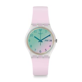 Reloj Swatch Ultrarose de silicona