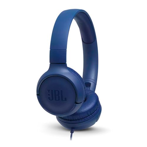 Auriculares JBL Tune T500 On-ear Blue con cable