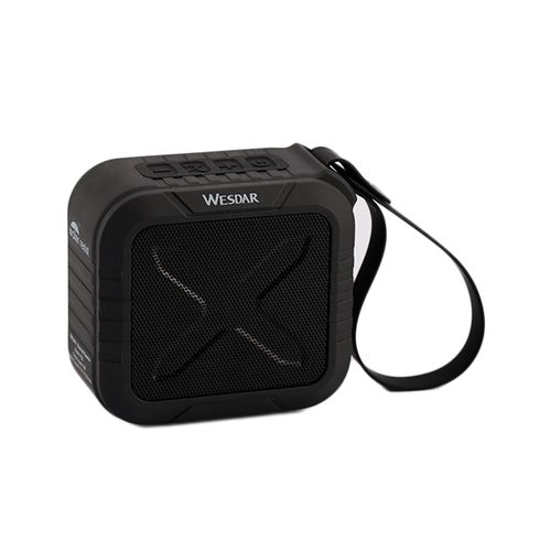 Parlante Wesdar Bluetooth portátil LPX Negro