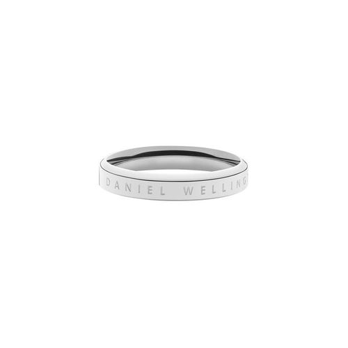 Anillo Daniel Wellington Classic de acero plateado
