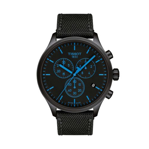 Reloj Tissot Chrono XL para hombre con correa negra