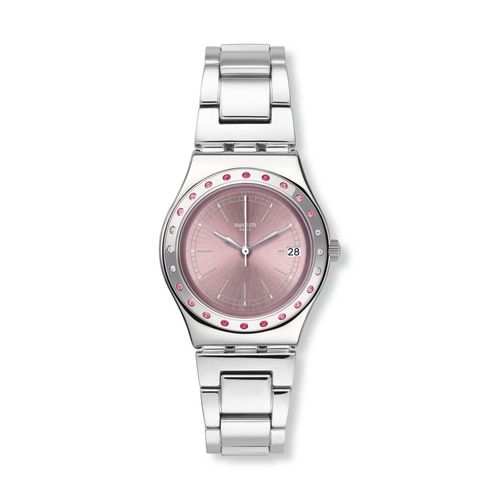Reloj Swatch Pinkaround para mujer de acero YLS455G