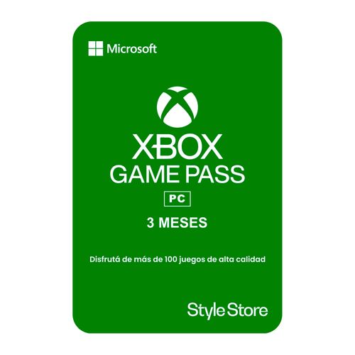 Xbox Game Pass PC 3 Meses.
