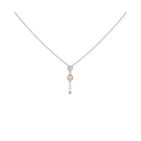 Pulsera Carmín con Perlas