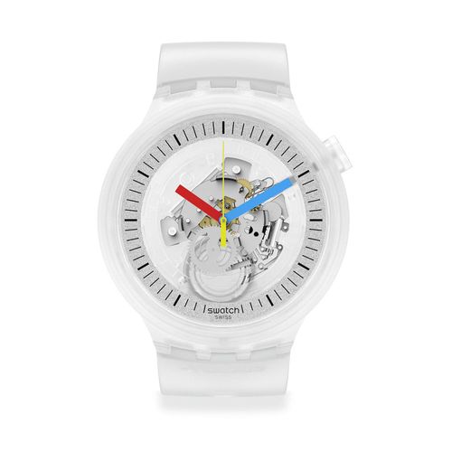 Reloj Swatch Clearly Bold de silicona