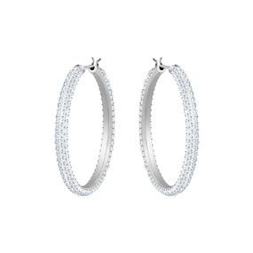 Aros Swarovski Stone Baño de Rodio y Cristales SV5389432