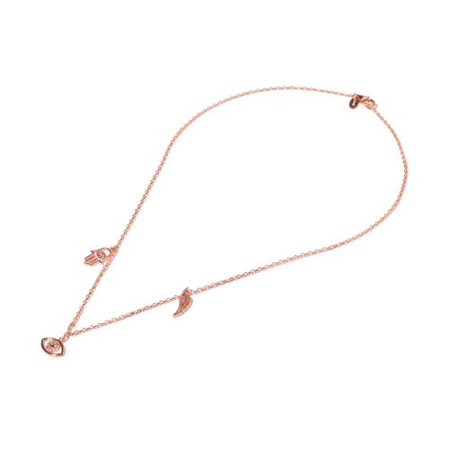 Colgante Carmín Magic Charms de Plata 925 con baño Rosé