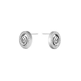 Aros Tommy Hilfiger de acero plateado 2780522