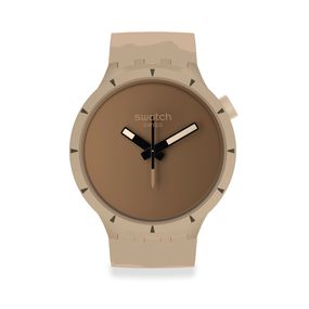 Reloj Swatch Big Bold Bioceramic Desert de silicona SB03C101