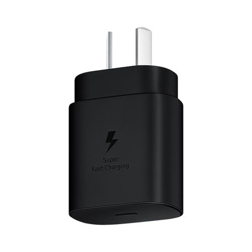 Cargador Samsung Travel Adapter USB-C 25w Black con cable