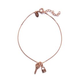 Pulsera Carmín Top Secret de Plata 925 con Baño Rosé