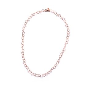 Colgante Carmín Cute de Plata 925 con Baño Rosé