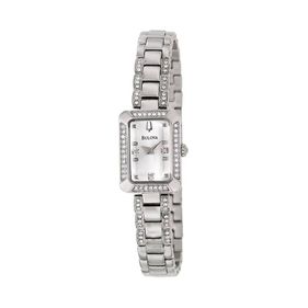 Reloj Bulova Crystal para mujer de acero 96X118