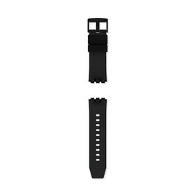 Correa Swatch C Black Plastic Strap ASB03B100