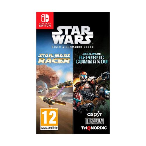Juego Nintendo Switch Star Wars Racer And Commando Combo