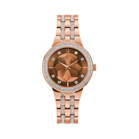 Reloj Bulova Crystal para mujer 98L266