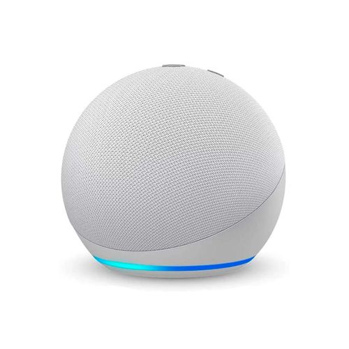 Parlante Amazon Echo Dot 4 con Alexa Gris Blanco