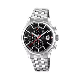 Reloj Festina Timeless Chronograph para hombre de acero F20374/3