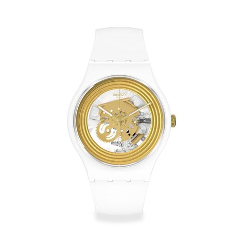 Reloj Swatch Golden Rings White SO29W107