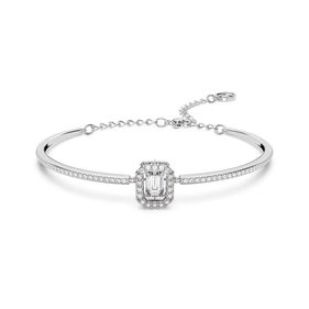 Brazalete Swarovski Millenia Talla octogonal Blanco con Baño de rodio