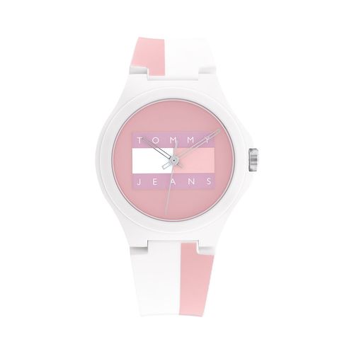Reloj Tommy Jeans de silicona rosa 1720026