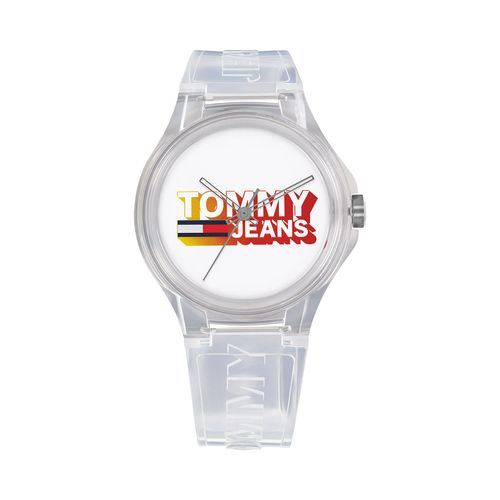 Reloj Tommy Jeans de silicona transparente 1720027