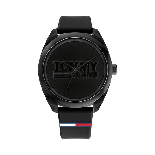 Reloj Tommy Jeans de silicona negro 1791928