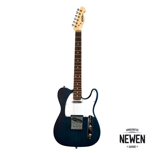Guitarra Eléctrica Newen TL Blue Wood con Cuerpo Lenga Maciza