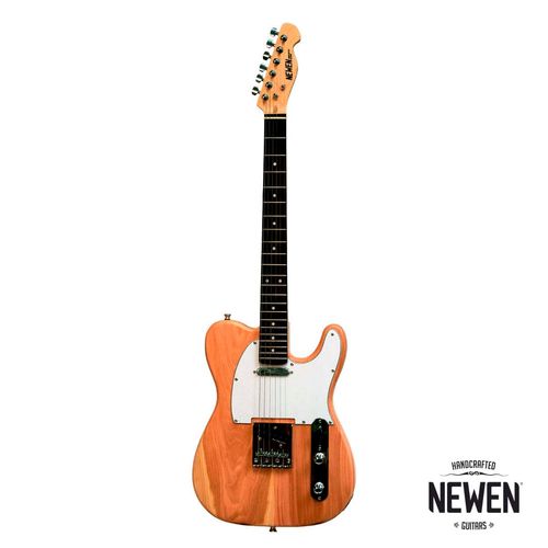 Guitarra Eléctrica Newen TL Natural Wood con Cuerpo Lenga Maciza