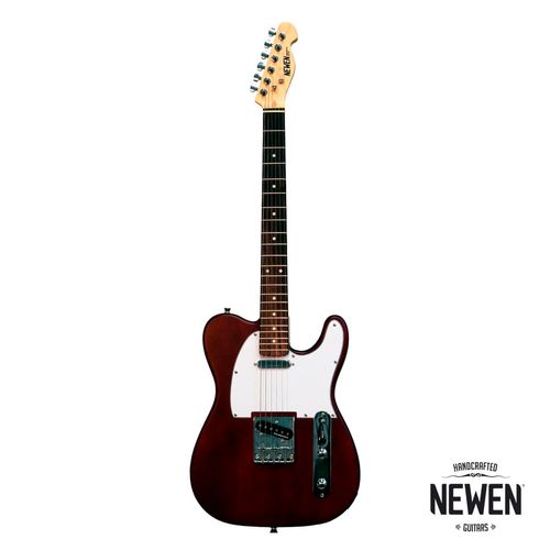 Guitarra Eléctrica Newen TL Red Wood con Cuerpo Lenga Maciza