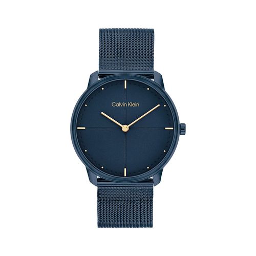 Reloj Calvin Klein Expressive para mujer de acero azul