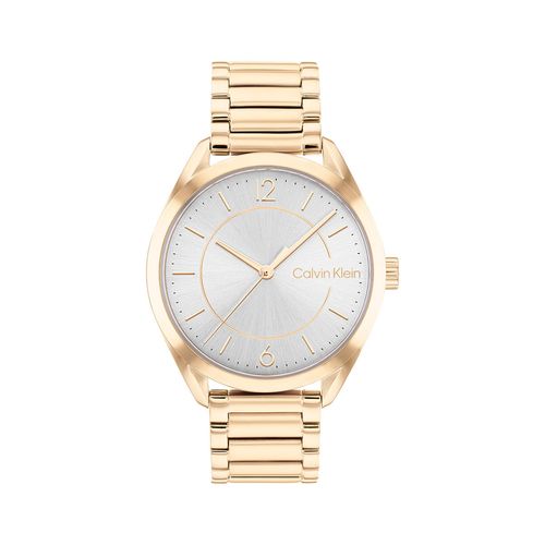 Reloj Calvin Klein Enticing para mujer de acero dorado