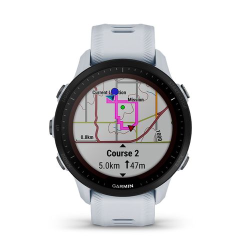 Smartwatch Garmin Forerunner 955, Solar White