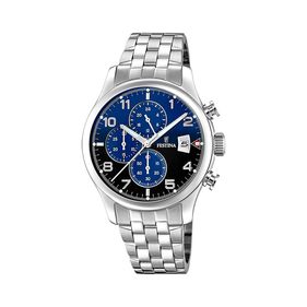 Reloj Festina Timeless Chronograph para hombre de acero F20374.8