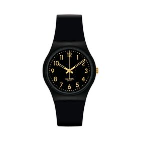 Reloj Swatch Golden Tac de silicona SO28B113