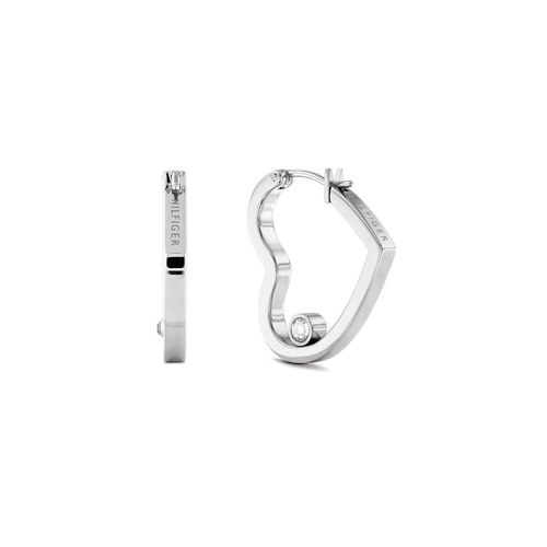 Aros Tommy Hilfiger de acero plateado 2780752