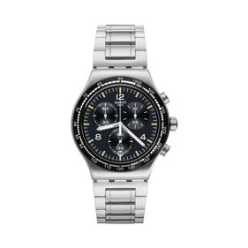 Reloj Swatch Night Flight Again de acero YVS444GC