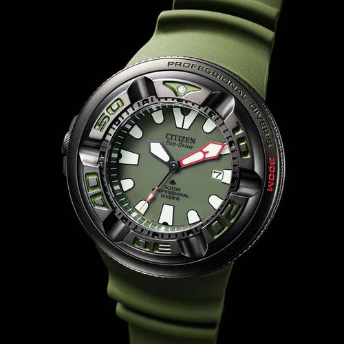 Reloj Citizen Promaster para hombre de silicona BJ805717X