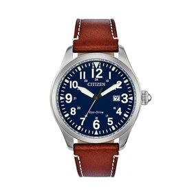 Reloj Citizen EcoDrive Analog para hombre de cuero BM683817L