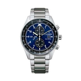 Reloj Citizen EcoDrive Chrono para hombre de acero CA077081L