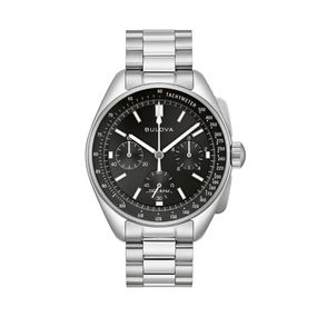 Reloj Bulova Lunar Pilot para hombre de acero 96K111