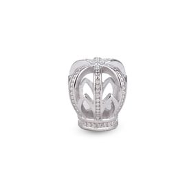 Dije Carmín Corona Real de Plata 925
