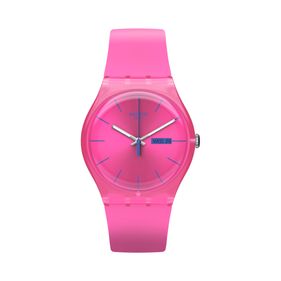 Reloj Swatch Pink Rebel de silicona