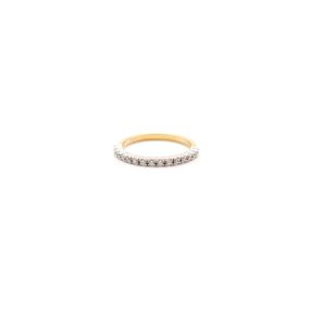 Anillo Carmín Sin Fin de Plata 925