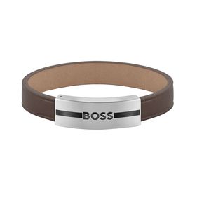 Pulsera Boss Luke para hombre de cuero 1580496S