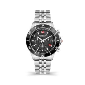 Reloj Swiss Military Flagship X Chrono para hombre de acero