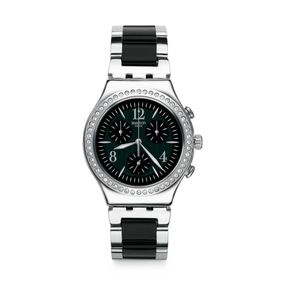 Reloj Swatch Made In Black de acero YCS118G