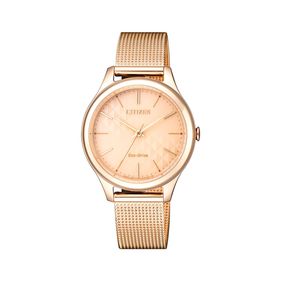 Reloj Citizen Eco Drive de acero para mujer EM050383X