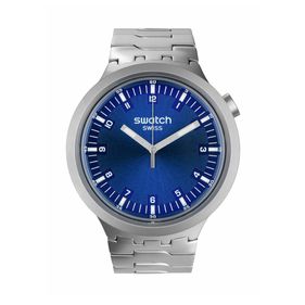 Reloj Swatch Indigo Hour de acero SB07S102G