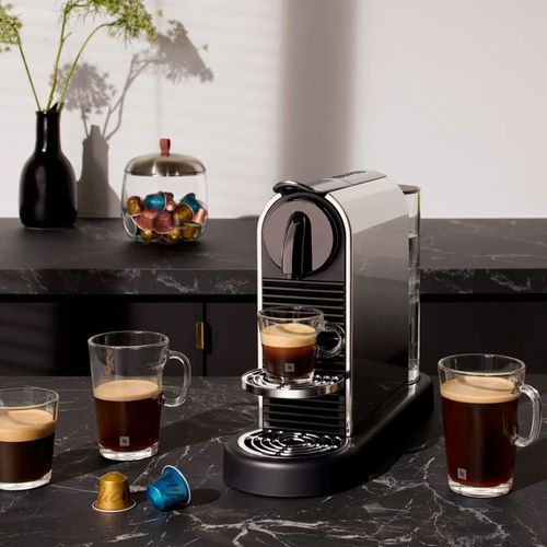 Cafetera Nespresso Citiz Platinum Plateada